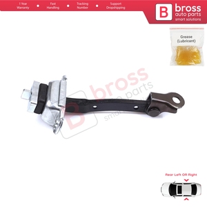 BDP1364, Correa limitadora de montaje de control de Tope de puerta trasera para Yaris Echo Verso FunCargo Vitz Platz MK1 P1 P2 1999-2003 Pre-Facelift - Product Image 2
