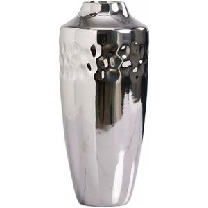 Luxueux vase à fleurs en métal doré mat finition enduite de poudre décor à la maison pour de superbes arrangements floraux - Product Image 3