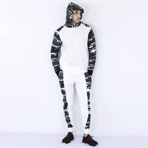 ชุดวิ่งออกกำลังกายมีซิปกันลมของผู้ชายชุดวอร์มขนแกะโอเวอร์ไซส์ซิปบล็อกสีแบบโอเวอร์ไซส์ผลิตตามสั่ง - Product Image 5