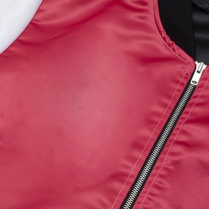 Jaket Bomber polos untuk pria, jaket Bomber tahan angin Satin bisnis kustom bahan kualitas tinggi desain baru