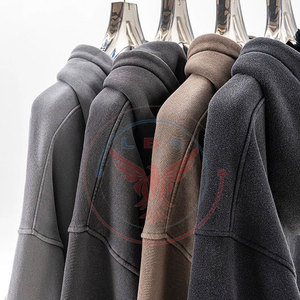 Chándales con Capucha para Hombre, Corte Regular, Lavado Ácido, Transpirables, para Invierno, 100% Algodón, Material Duradero, Marca Privada, 2026 - Product Image 6
