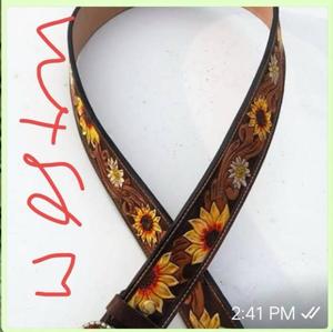 Cinturones Tradicionales Elegantes de Cuero Genuino Personalizables de Estilo Imperial con Hebilla de Aleación Occidental, Transpirables, Hechos a Mano y de Alta Calidad - Product Image 3