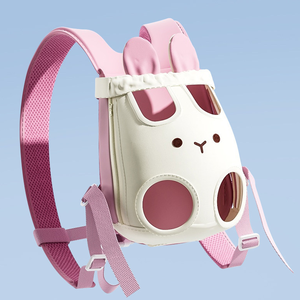 Breathable Eco-Friendly Large Capacity Pet <b>Carrier</b> <b>Backpack</b> for <b>Cats</b> Dogs Small Animals Adjustable Mesh Travel Bag Outdoor Use - Product Image 3