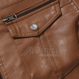 Soft Leather <b>Jacket</b> For Men <b>Lightweight</b> And Breathable Leather <b>Jacket</b> Design For Everyday <b>Casual</b> Wear - Product Image 4