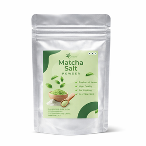 Sal de Té Verde Matcha Japonesa Premium OEM, Sal Gourmet para Restaurantes, Rica en Minerales Naturales de Japón - Product Image 4