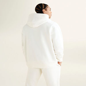 Venta al por mayor de color personalizado 100% algodón Sudadera con capucha de invierno 300gsm polar Unisex pulóver sudaderas con capucha hombres niños ropa de calle sólida - Product Image 4