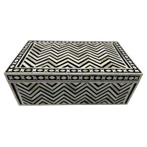 Top vente bambou incrustation écologique boîte de rangement de luxe bijoux stockage chocolat conception personnalisée à la main au Vietnam usine - Product Image 2