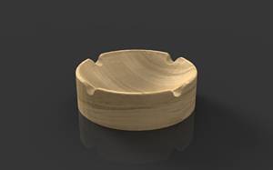 Cenicero de madera de la mejor calidad Cenicero hecho a mano Premium para cigarros y uso al aire libre Elegante y ecológico de la India - Product Image 6