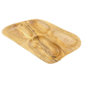 ถาดเสิร์ฟไม้อาซาเซียทนทานถาดขนมไม้สำหรับใช้ในโรงแรมและร้านอาหารสินค้ามาใหม่ - Product Image 1