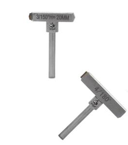 Eaglion Hammer Head Herramientas de diamante para hacer joyas de oro y plata Herramientas de mano para cortar anillos Brazaletes Cadenas para joyeros - Product Image 3