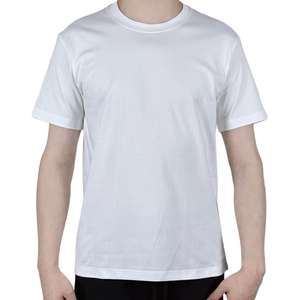 T-shirts pour hommes coupe régulière 100% coton/tissu personnalisé en polyester/toile de coton séchage rapide respirant de haute qualité design vierge - Product Image 1