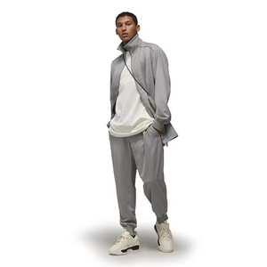 Chándal de uso diario con pantalones de bolsillo lateral, chándal de absorción rápida para entrenamientos intensos, traje con cremallera para hombres, chándal de dos piezas - Product Image 6