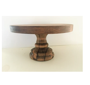 Soporte de madera para tartas de 3 niveles, Decoración de mesa de postres de cumpleaños para bodas, Pedestal, soporte para tartas al mejor precio - Product Image 2