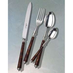 Ensemble de couverts en acier inoxydable en métal au design antique fait à la main avec un design plaqué poli brillant de qualité supérieure à un prix très bas - Product Image 1