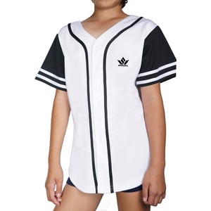 Custom Women's <b>White</b> Blue Baseball Jersey Short Sleeve V-Neck Breathable Polyester Regular Fit Team Sports Apparel Heat-Transfer - Product Image 4