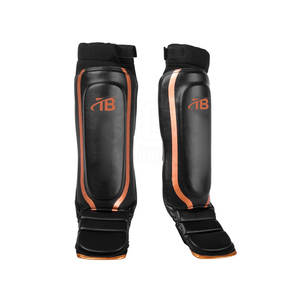 Espinilleras Venta al por mayor Precio bajo Calidad superior Logotipo personalizado Espinilleras Cuero genuino Espinilleras - Product Image 1