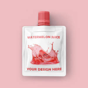 맞춤형 10ml 20ml 30ml 50ml 알루미늄 호일 주스 가방 PE 플라스틱 음료 스탠드업 스파우트 파우치 빨대 구멍이있는 워터 백 - Product Image 5