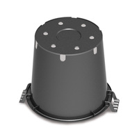 Pots de pépinière en polyéthylène Conteneurs CM pour usage végétal en plastique PE Tailles de moulage par injection noir extérieur de haute qualité