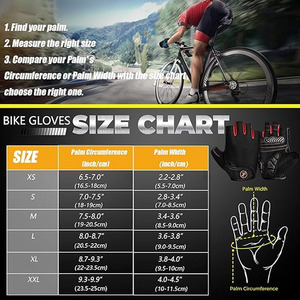 Ciclismo bicicleta medio dedo guantes de carreras a prueba de golpes transpirable MTB bicicleta de montaña antideslizante guante de montar logotipo personalizable - Product Image 6