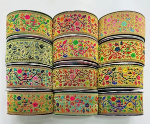 Tela de encaje Jacquard suave y elegante, diseños intrincados tejidos para moda, decoración del hogar y manualidades con precios al por mayor - Product Image 6