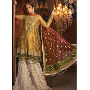 ชุดเดรสสีดำ shalwar kameez ใหม่ชุดสูทสีสวยสุดวิเศษสำหรับงานปาร์ตี้ชุดสูทอินเดียสำหรับผู้หญิงใส่ในฤดูร้อนและฤดูหนาว - Product Image 4