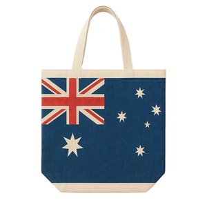 Bolso de mano con estampado de correa para colgar en el hombro 100% algodón Durable Packable Travel Promocional Hand Carry Personalizable Color & Logo - Product Image 4