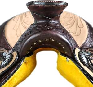 Selle de cheval occidentale au MEILLEUR PRIX DU FABRICANT RANCH ROPE RACING PRODUCTS D'INDE AVEC ACCESSOIRES Meilleure qualité - Product Image 2