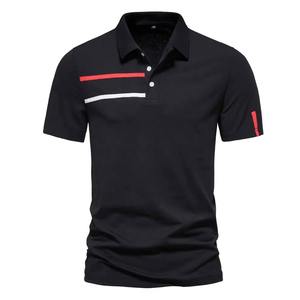 Vente en gros de polos pour hommes 100% coton pour uniforme, décontracté et golf, uni, vierge, logo personnalisé, broderie, impression - Product Image 4