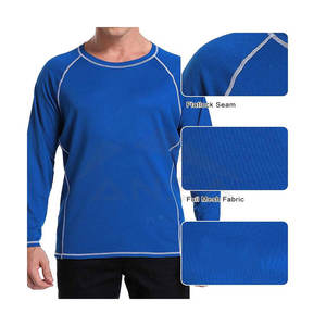 เสื้อรัดกล้ามเนื้อ MMA สำหรับผู้ชาย ผลิตตามสั่ง ระบายอากาศได้ดี แห้งเร็ว แขนยาว ผลิตจากผ้าสแปนเด็กซ์โพลีเอสเตอร์คุณภาพพรีเมียม - Product Image 5