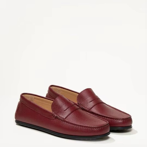 Chaussure mocassins de conduite en cuir Penny, confortable et respirante pour le printemps, semelle intérieure en PU, chaussures pour hommes de qualité supérieure, parfaites pour tous les jours, semelle haute - Product Image 1