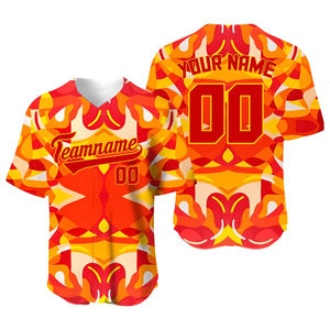 Vente en gros pas cher Maillots de baseball unis vierges Maillot de baseball respirant sur mesure Chemises personnalisées Maillot de baseball - Product Image 6