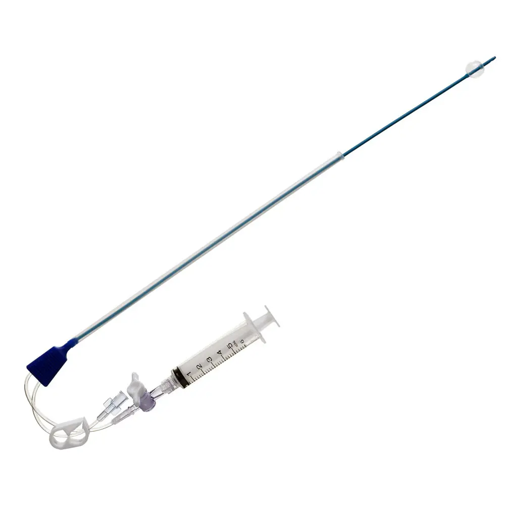 High level safety silicone HSG catheter Hysterosalpingography catheter Silicone HSG catheter