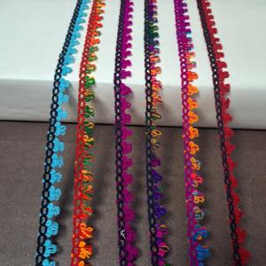 Ribete de Encaje Soluble en Agua de Poliéster y Algodón de Primera Calidad, Nuevo Diseño, para Prendas y Textiles del Hogar, Ecológico, Lavable y Duradero - Product Image 2