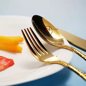 Gran oferta, juego de cubiertos de acero inoxidable Premium, recién llegado, utensilios de cocina para bodas en casa - Product Image 3