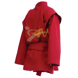 คุณภาพสูงศิลปะการต่อสู้ชุดที่กําหนดเอง Jiu Jitsu มืออาชีพ sambo ชุดโลโก้ที่กําหนดเองผ้าฝ้าย 100% - Product Image 2