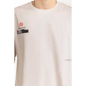 เสื้อยืด Relax Fit ผ้าคอตตอนเจอร์ซีย์ 100% รุ่น MN-TS-SS25-018 หนัก 240 กรัม พิมพ์ลายดิจิตอล ระบายอากาศได้ดี พร้อมลายพิมพ์โลโก้แบบเต็มตัว - Product Image 1