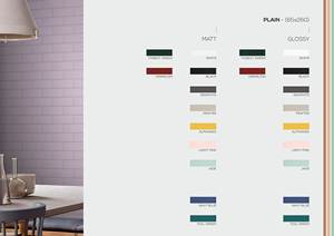 Carreaux muraux de décoration intérieure, céramique haute brillance, carrelage mural numérique de type métro, céramique de cuisine, carrelage mural de type métro pour salle de bain - Product Image 4