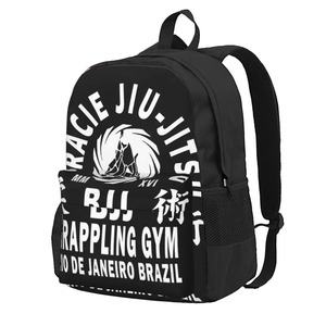 Brazilian Jiu Jitsu (BJJ) <b>Backpacks</b> Boys Girls Bookbag Students School Bags Cartoon <b>Kids</b> Rucksack Laptop Rucksack Shoulder Bag - Product Image 4