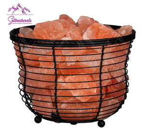 Granules de sel rose authentique de l'Himalaya pour la décoration de la maison Feng Shui purifiant l'air lumière apaisante meilleur artisanat naturel en gros - Product Image 5