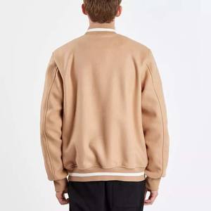 Custom logo Design Men Streetwear <b>Jacket</b> Solid Color High Quality Winter Wear Casual 100%Polyester <b>jacket</b> for men, <b>patchwork</b> - Product Image 4