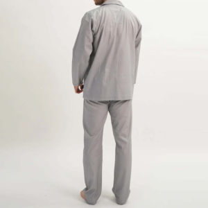 Nouveau style personnalisé de pyjamas pour hommes en coton teint en fil Pyjamas de haute qualité pour hommes en tissu tricoté en bambou 100% toutes saisons personnalisés - Product Image 5