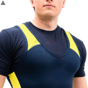 Uniforme de musculation sur mesure en gros, uniforme de musculation professionnel de haute qualité, justaucorps de lutte pour hommes - Product Image 5