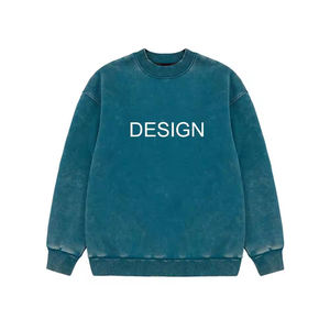 Prix de gros – Nouveaux sweats à capuche et sweat-shirts en molleton 100 % coton tie-dye pour femme, imprimés avec logo frontal délavé à l'acide, idéal pour l'hiver - Product Image 5