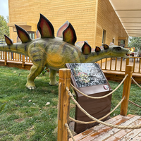 Modèle électrique en métal de dinosaure animatronique de taille réelle de capteur infrarouge pour des parcs d'attractions et des centres commerciaux