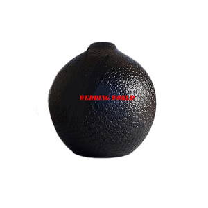 Vase à fleurs en métal de table de qualité supérieure à la main support de fleurs de créateur nickelé vase à fleurs en gros - Product Image 2