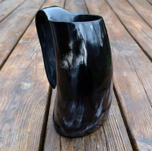 Cuerno de buey pulido de estilo Vintage de la mejor calidad, jarra de cerveza vikinga para beber, cuerno de búfalo duradero, artesanías naturales de estilo Animal - Product Image 3