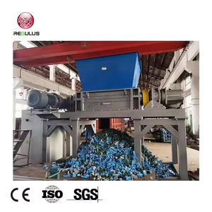 Tùy chỉnh thiết bị nhà nhựa vỏ cao su Vật liệu đầu lốp xe băm nhỏ tái chế Shredder máy - Product Image 2