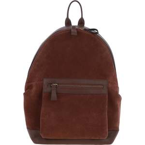 Sac à dos en cuir de haute qualité imprimé avec logo personnalisé Design fermeture à glissière doublure en cuir véritable cadre interne prix de gros - Product Image 1