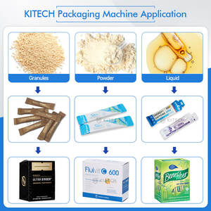 Ce Multi-Lane Powder Sachet Carton Box Packing Machine for Vitamins Electrolytes <strong>Collagen</strong> - Product Image 2