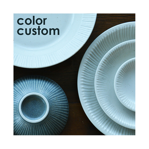 Độc đáo tấm bát cốc OEM tùy chỉnh màu sắc <span class=keywords><strong>sogi</strong></span> gốm Nhật bản bán buôn bộ đồ ăn - Product Image 1